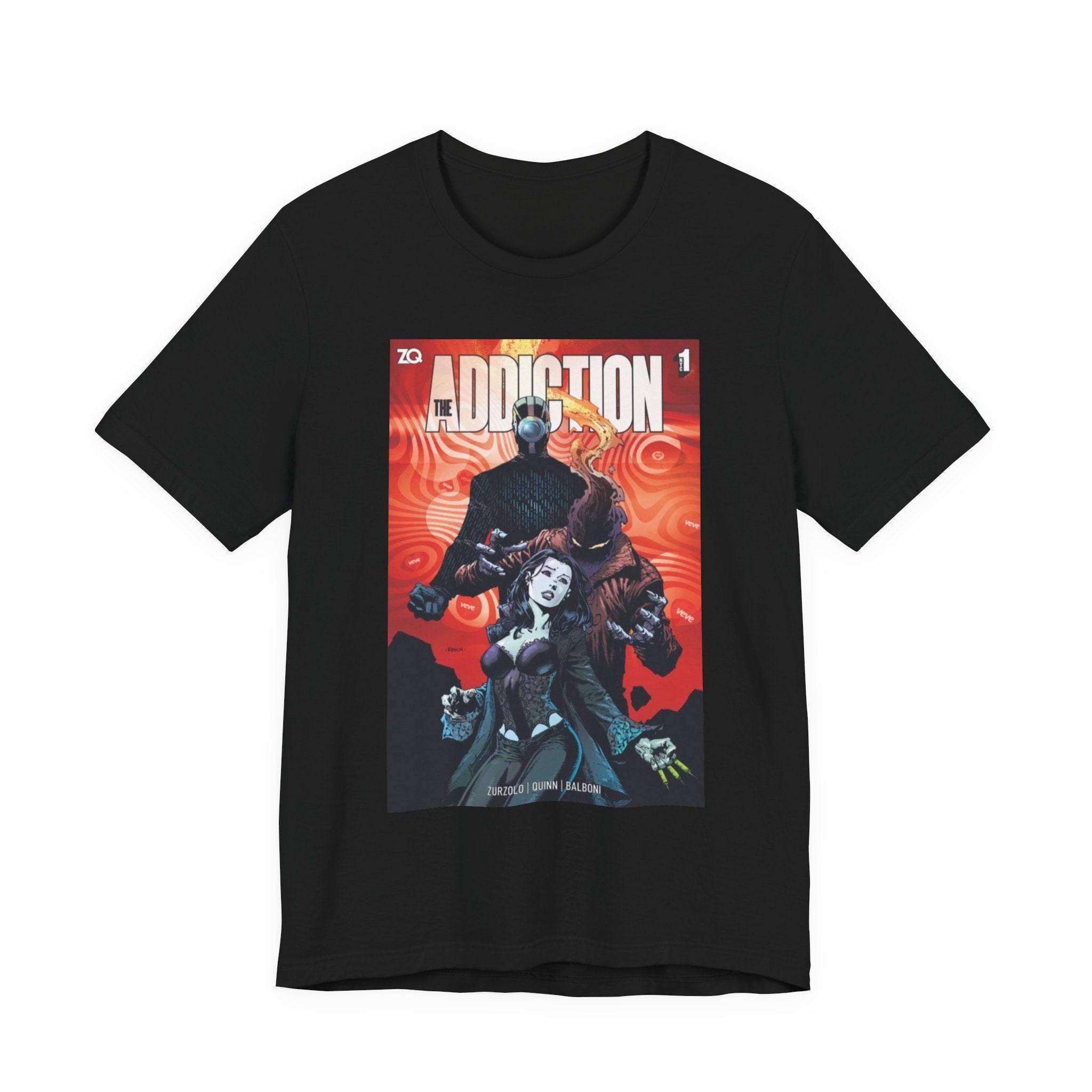 The Addiction: The Touch #1 Finch Veve NYCC Cover T‑Shirt