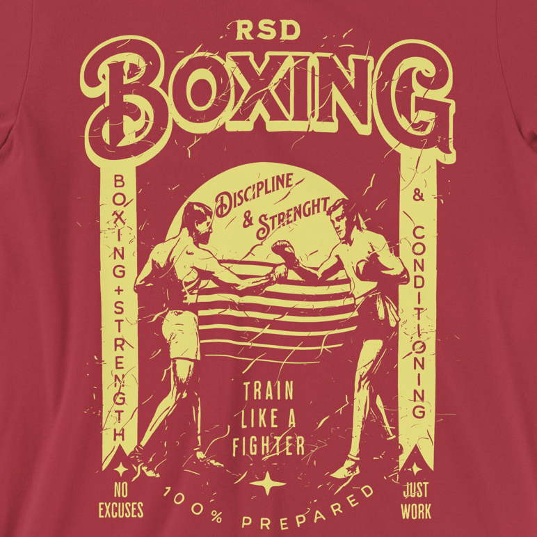 RSD Boxing “Train Like a Fighter” Tee