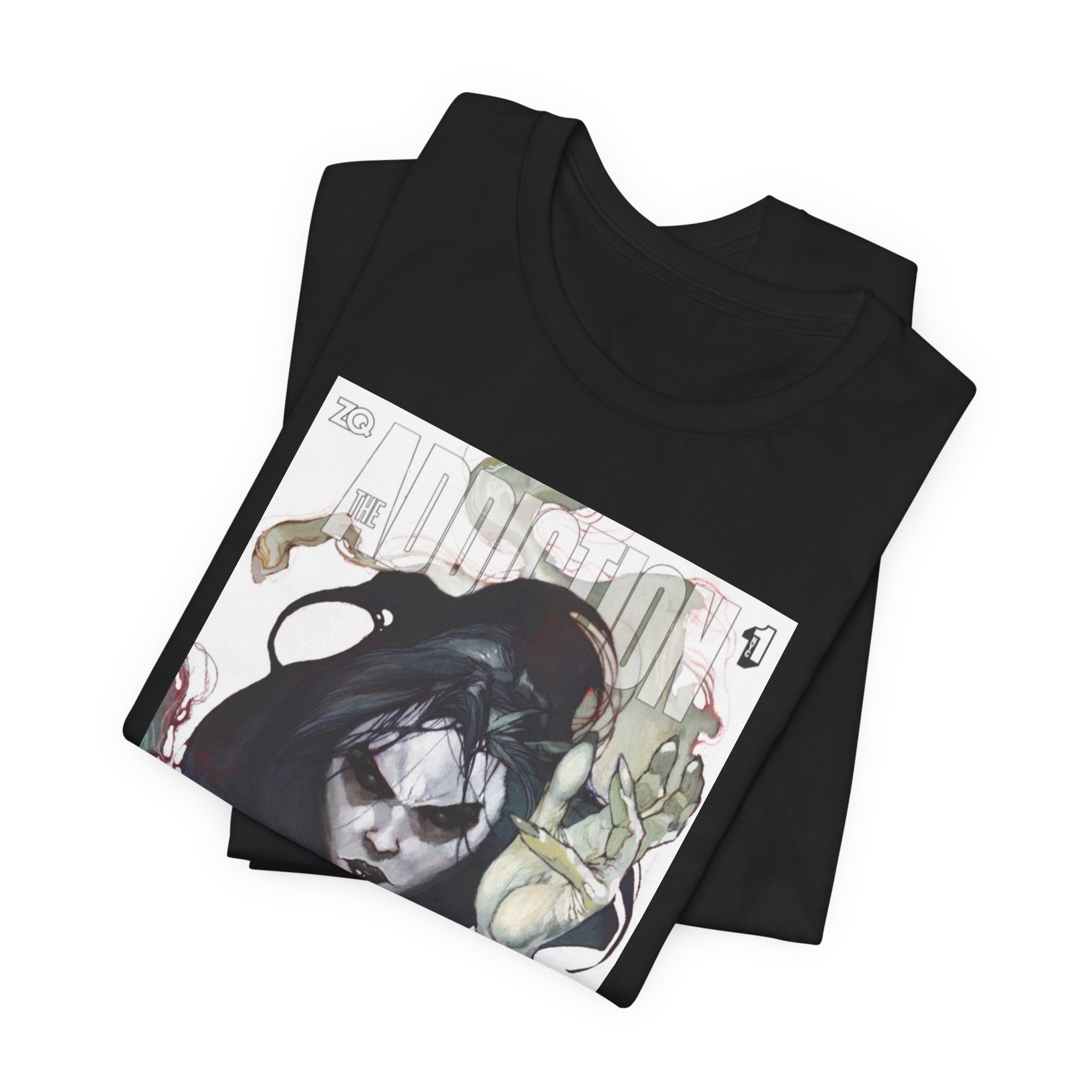 The Addiction: The Touch #1 Bianchi White NYCC Cover T-Shirt