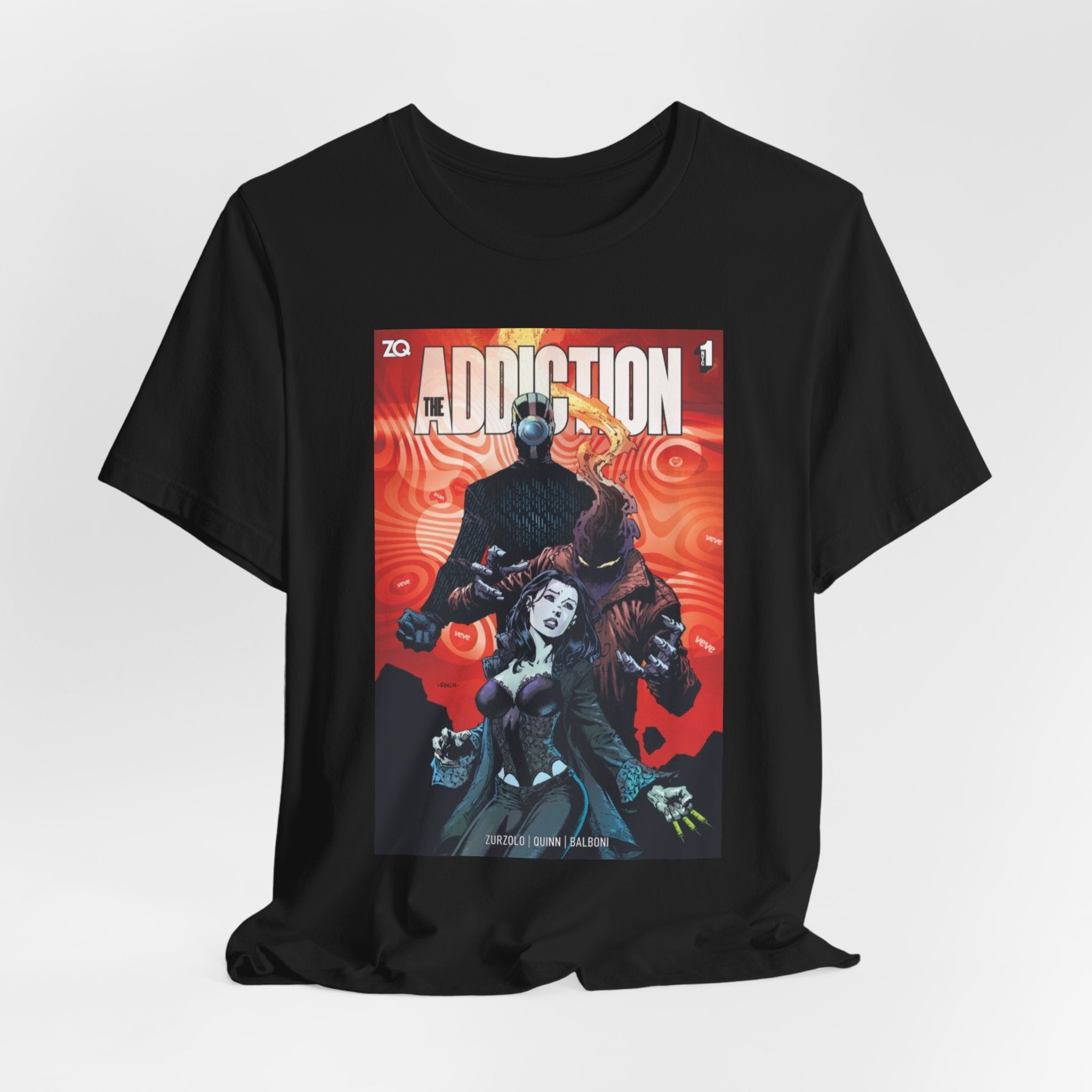 The Addiction: The Touch #1 Finch Veve NYCC Cover T‑Shirt