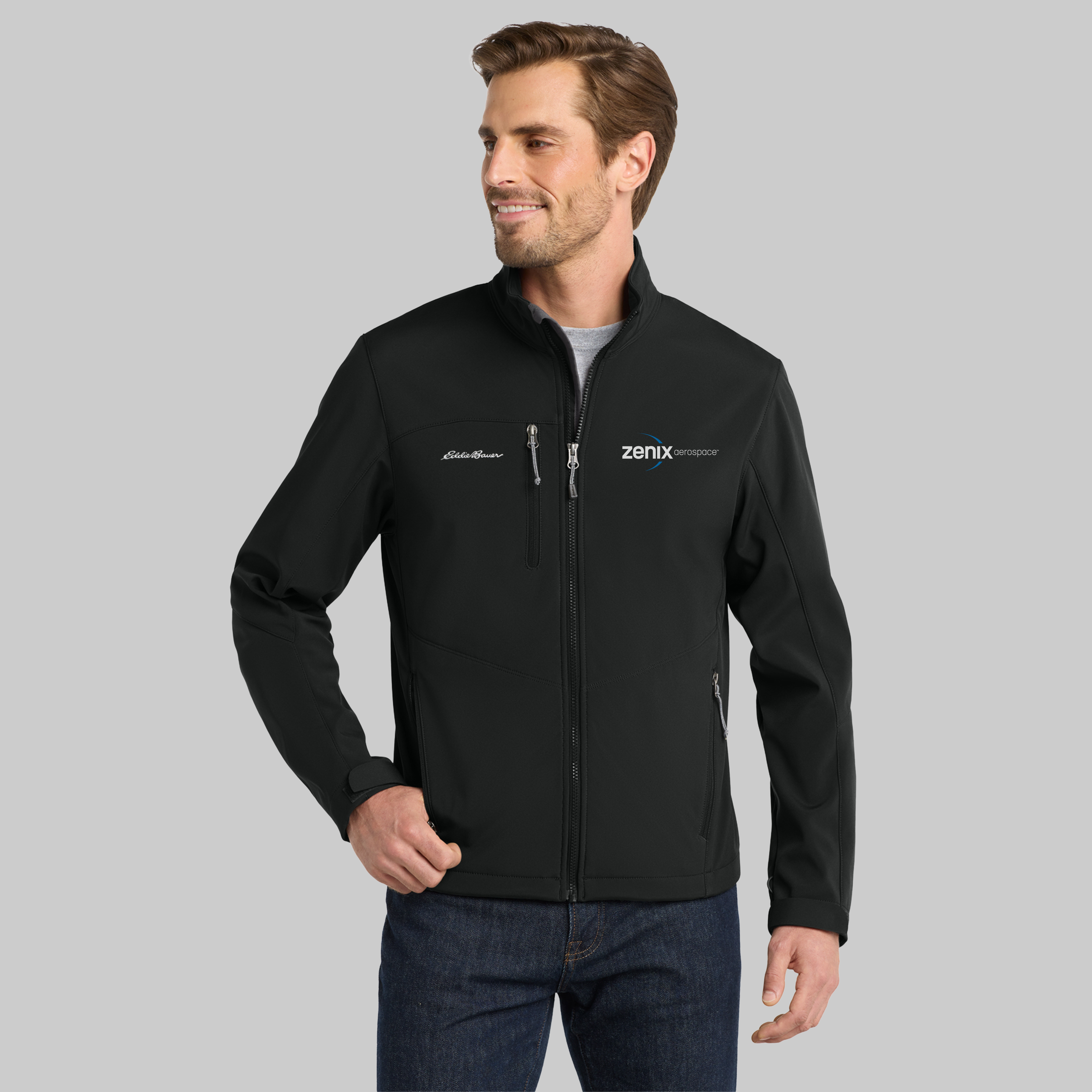 Zenix Embroidered Eddie Bauer® Soft Shell Jacket