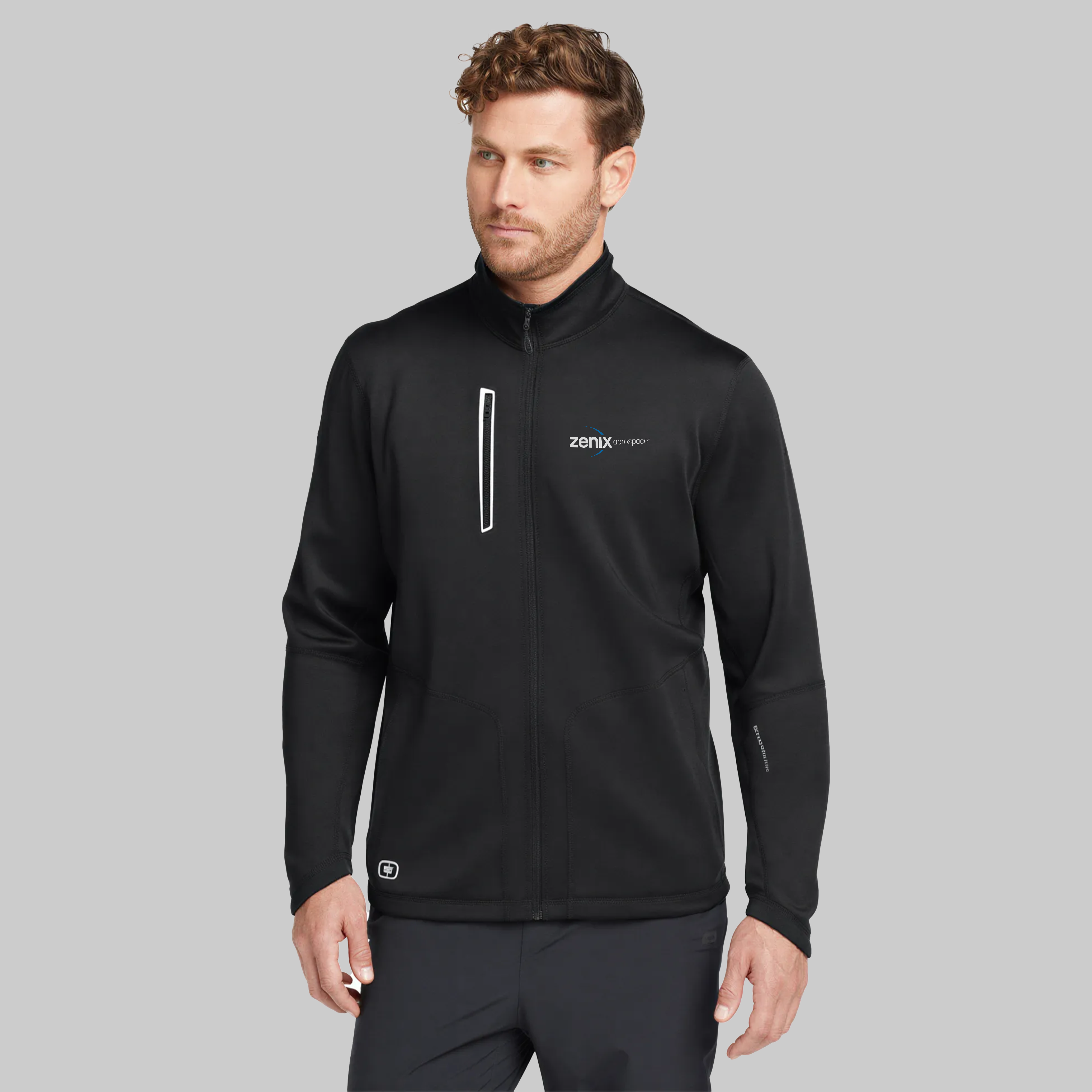Zenix Embroidered OGIO® Men's Fulcrum Full-Zip