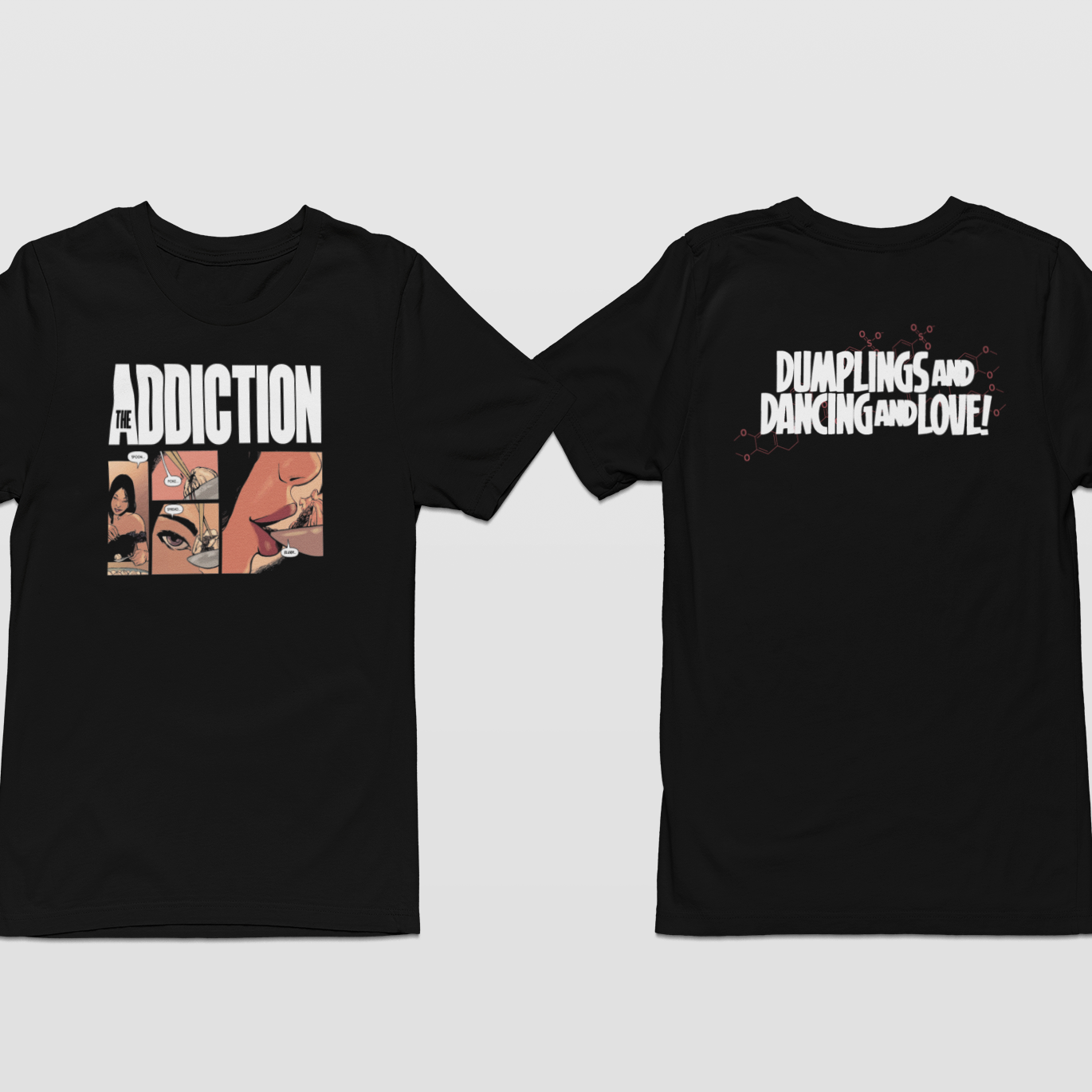 The Addiction Spoon, Poke, Spread, Slurp T-Shirt