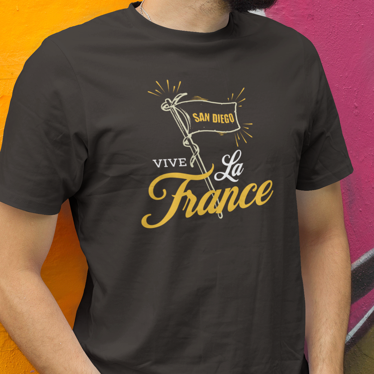 Vive La France | San Diego Baseball Fan Tee
