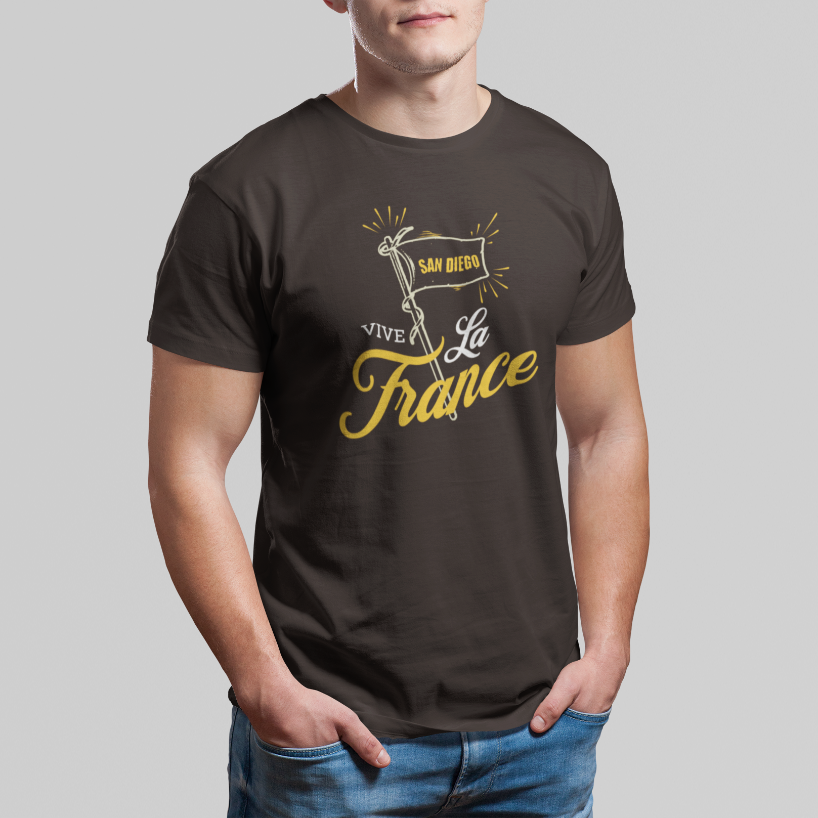 Vive La France | San Diego Baseball Fan Tee
