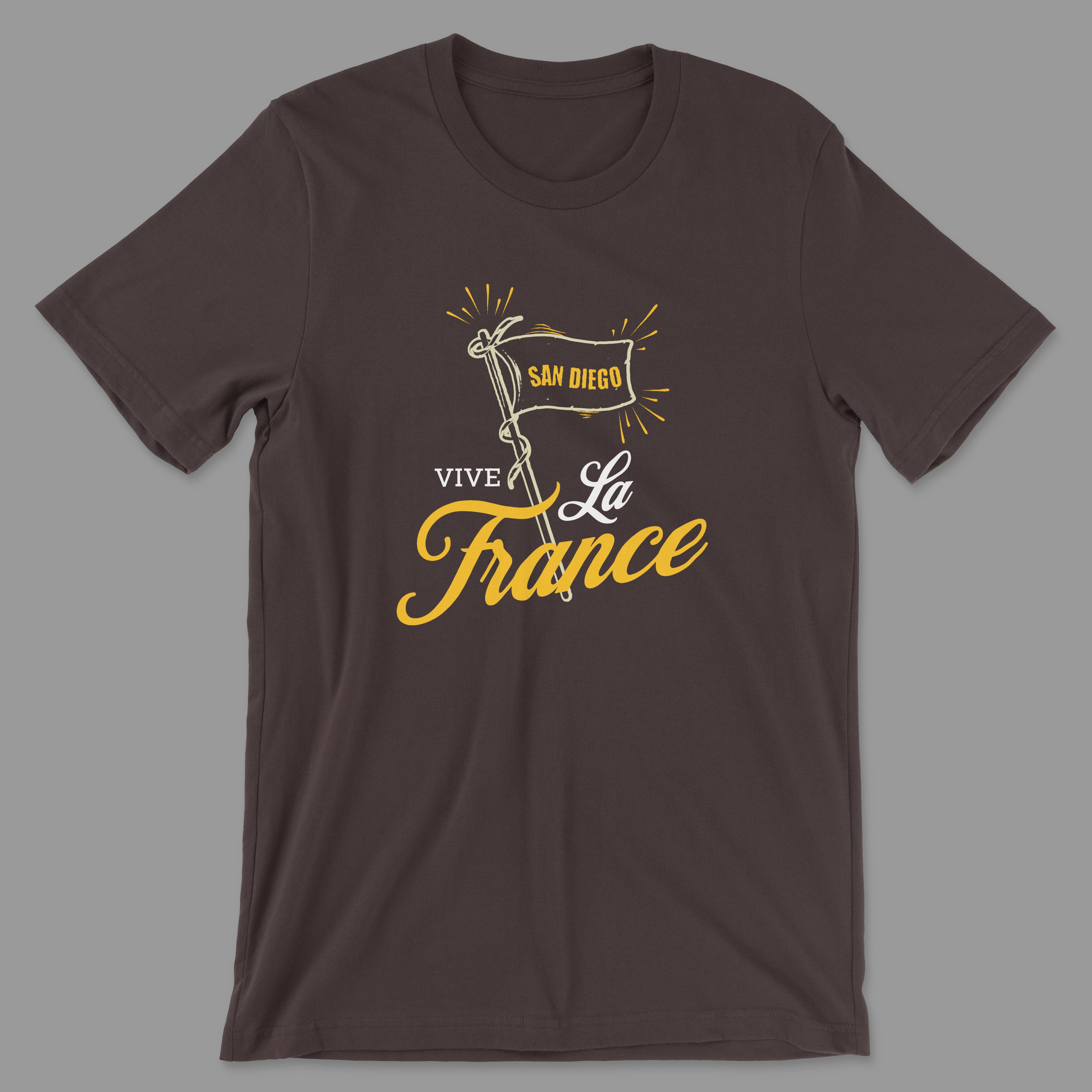 Vive La France | San Diego Baseball Fan Tee