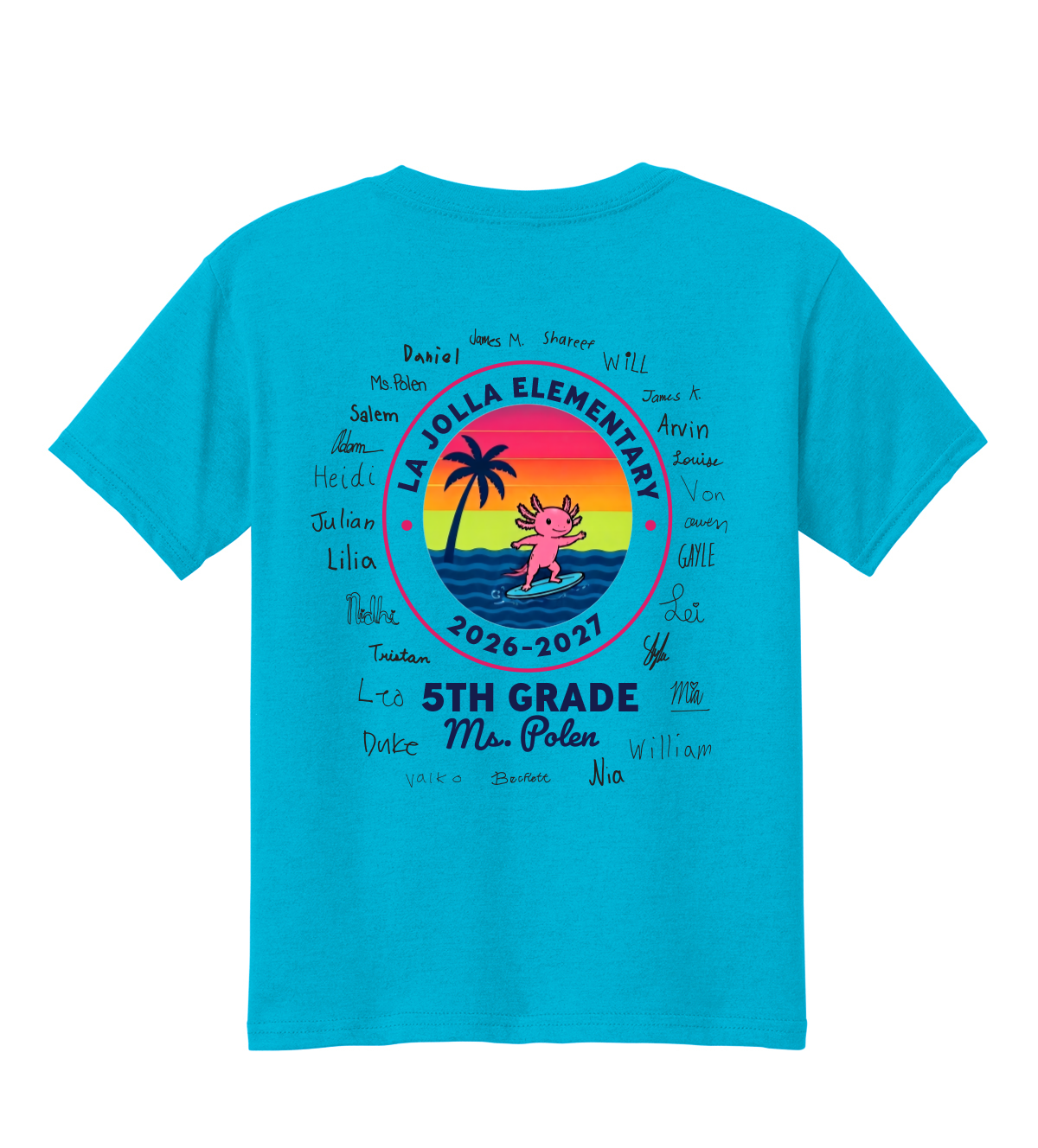 2026-2027 La Jolla Elementary 5th Grade