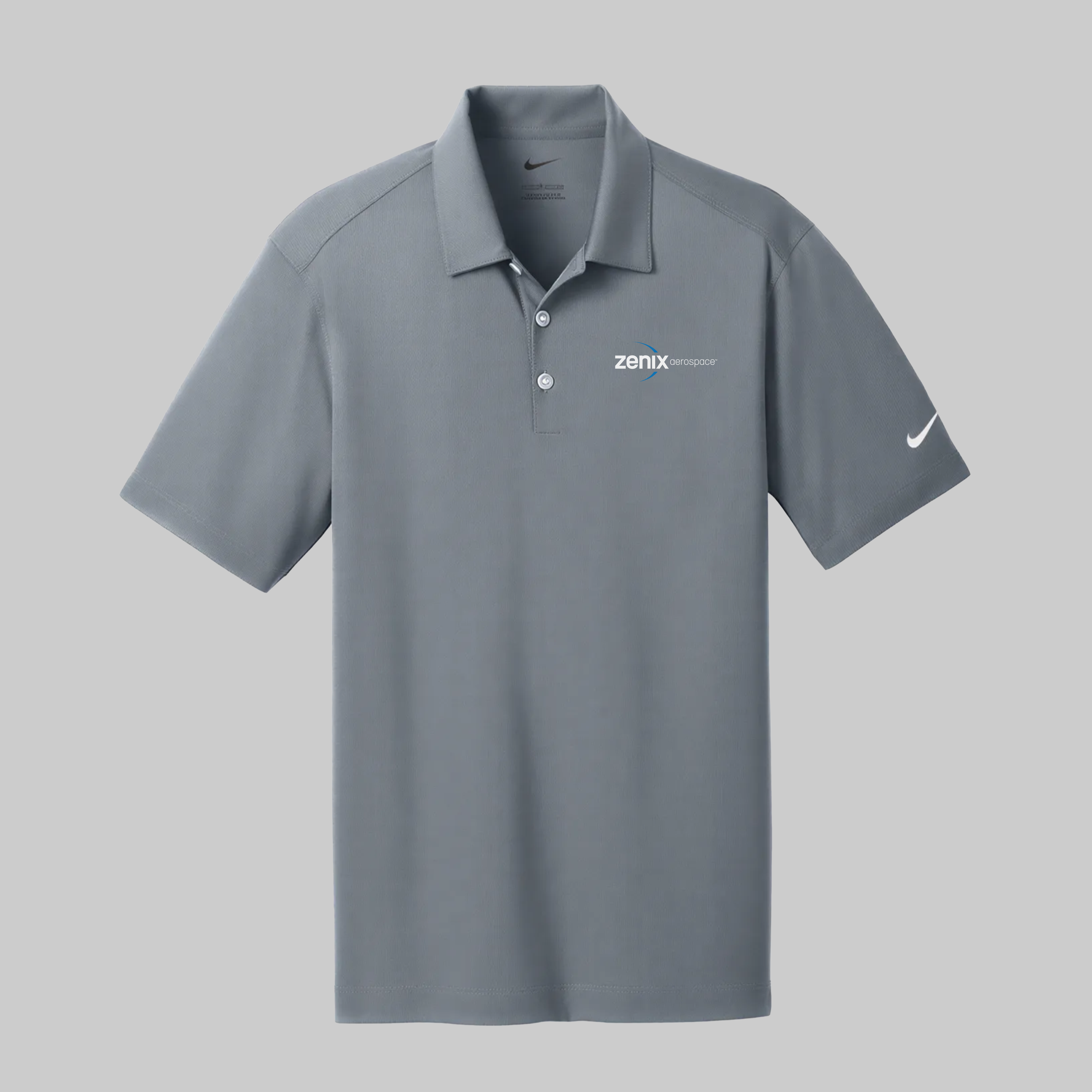 Zenix Embroidered Nike Dri-FIT Vertical Mesh Polo