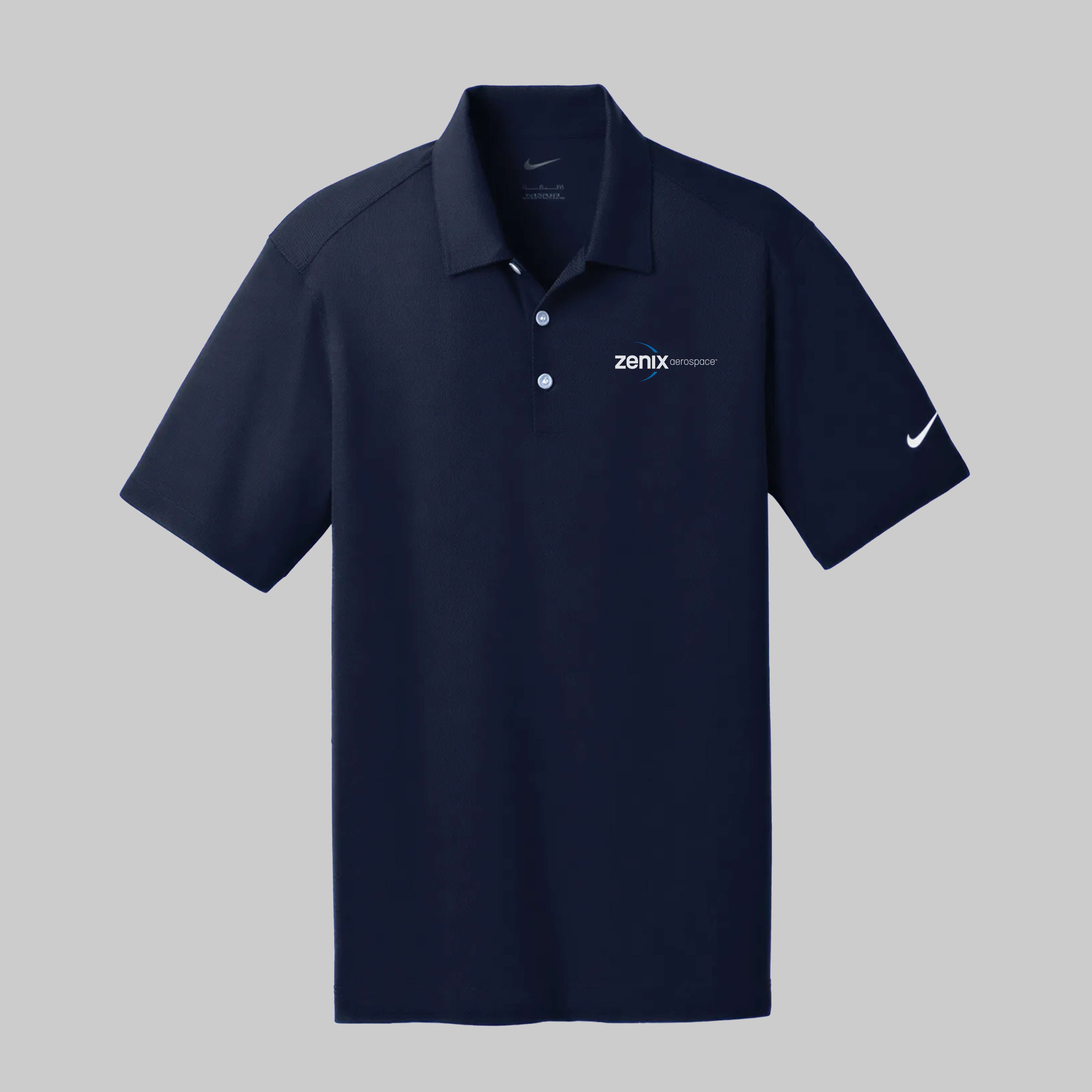 Zenix Embroidered Nike Dri-FIT Vertical Mesh Polo