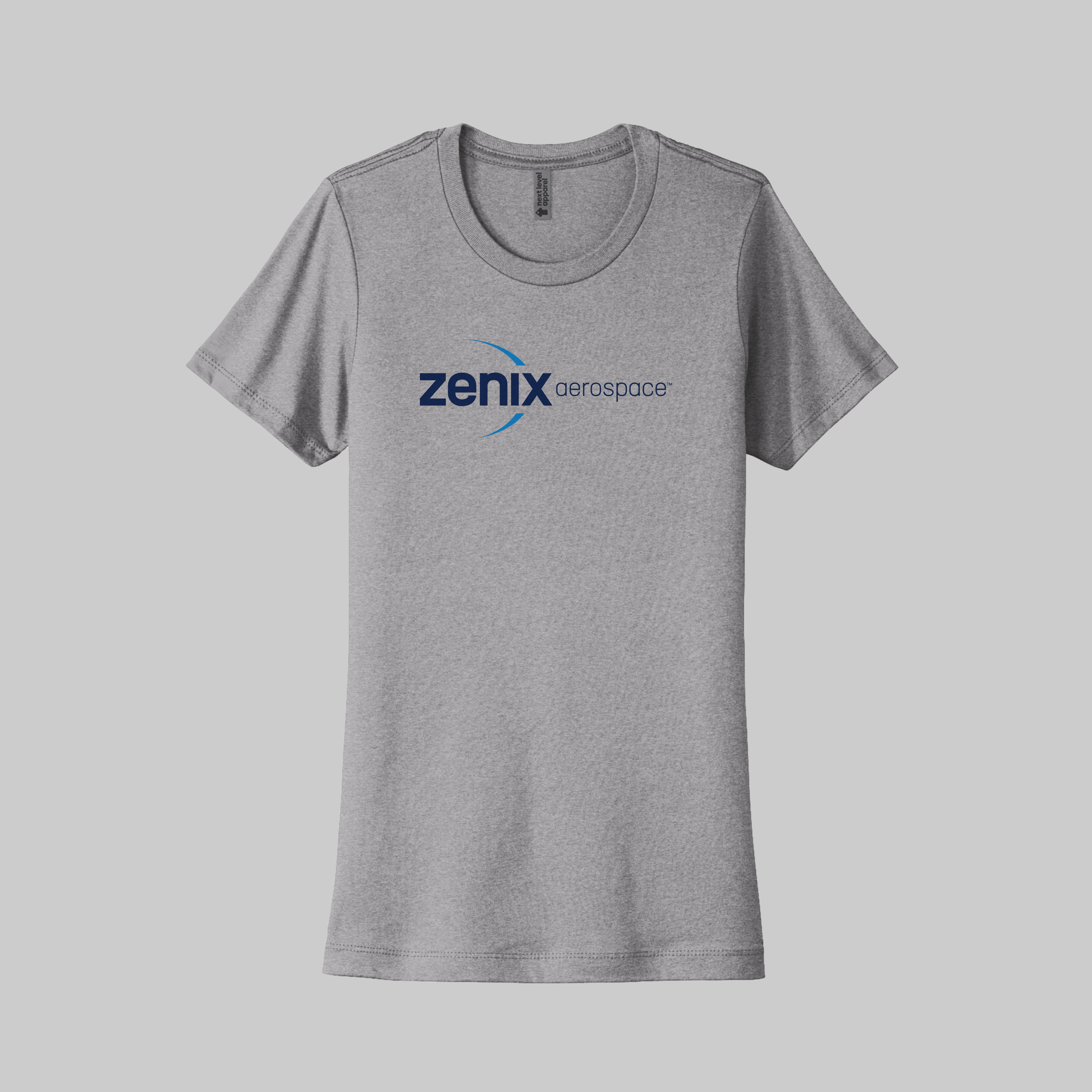 Zenix Printed Next Level Apparel® Women's Cotton T-Shirt