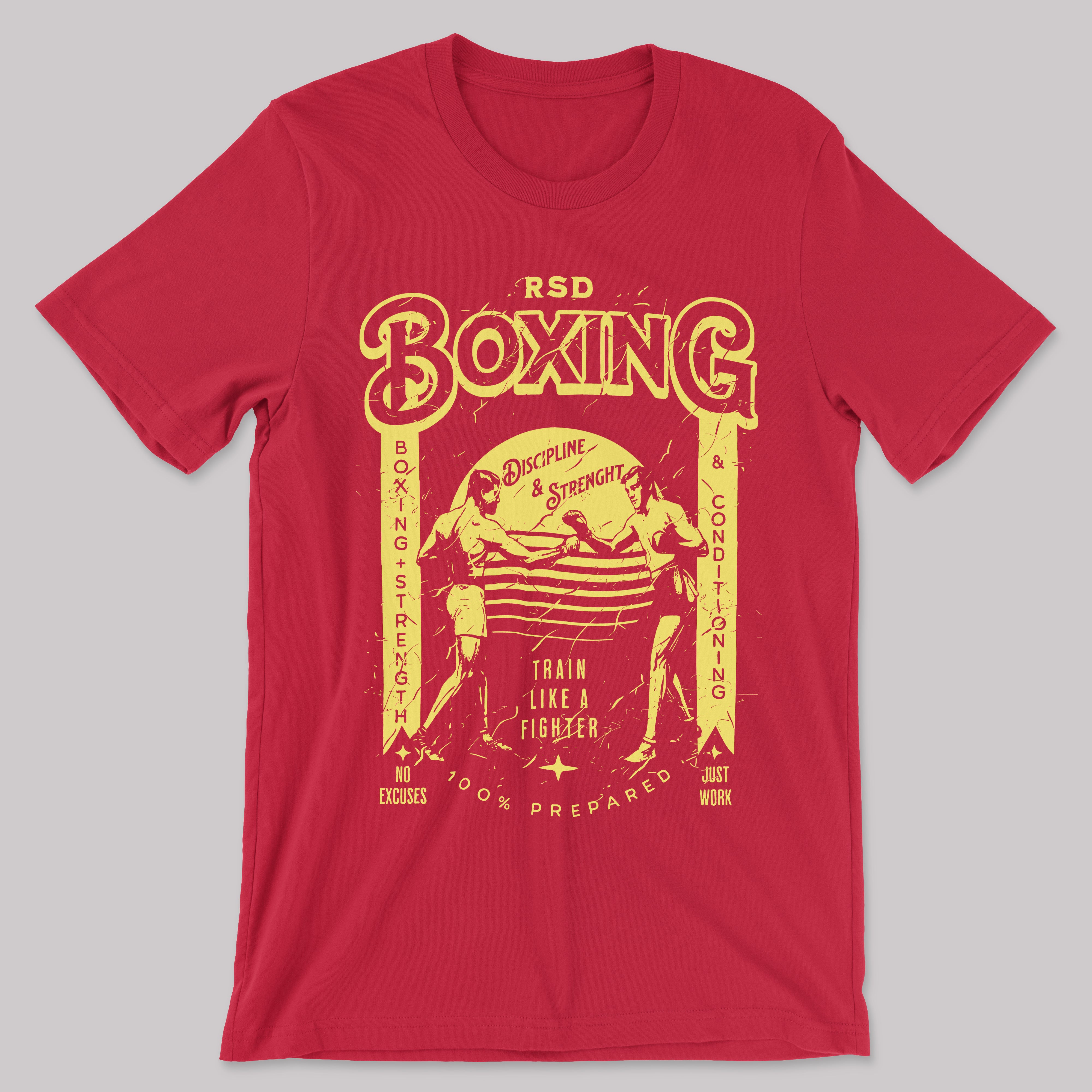 RSD Boxing “Train Like a Fighter” Tee
