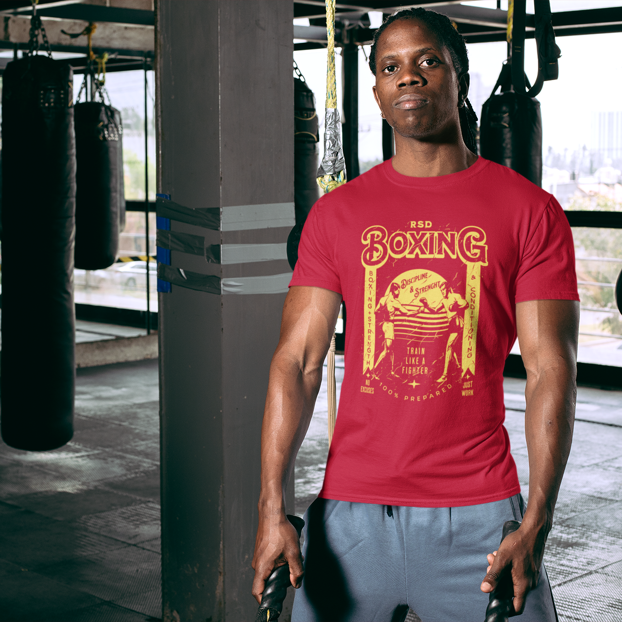 RSD Boxing “Train Like a Fighter” Tee