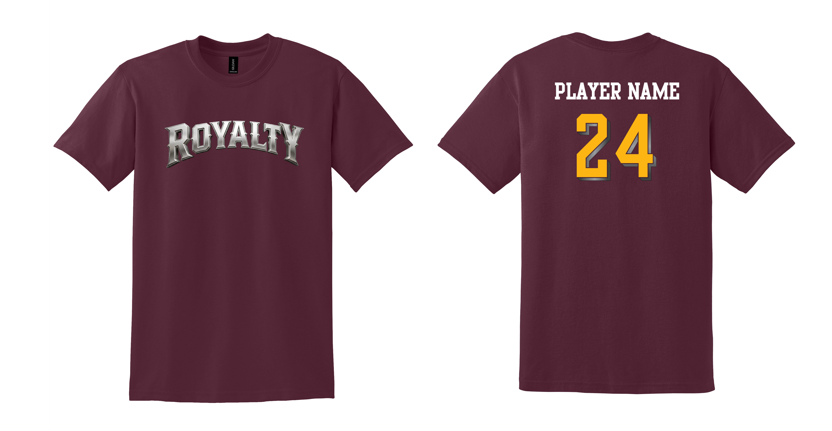 Royalty Adult T-Shirt – Personalized