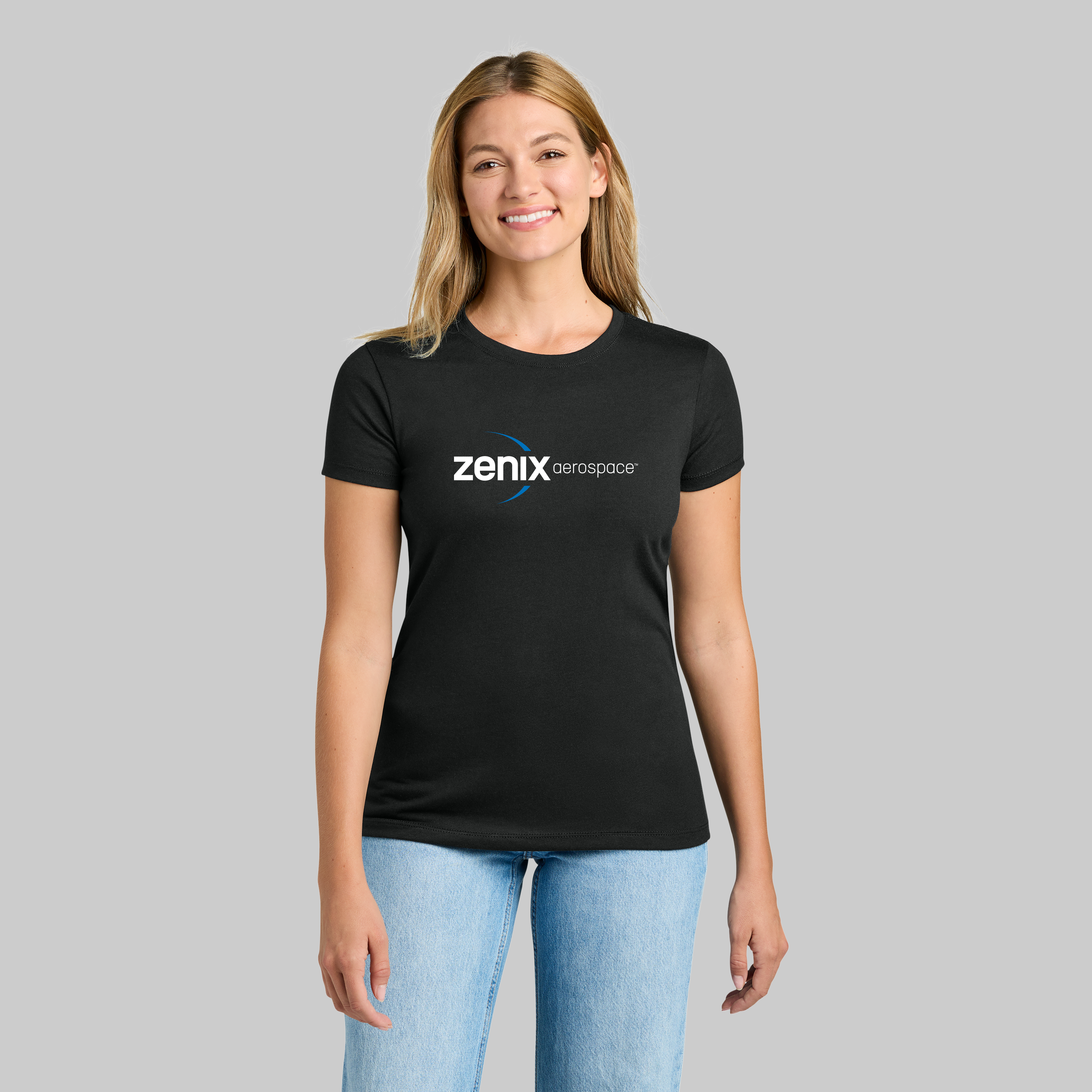 Zenix Printed Next Level Apparel® Women's Tri-Blend T-Shirt