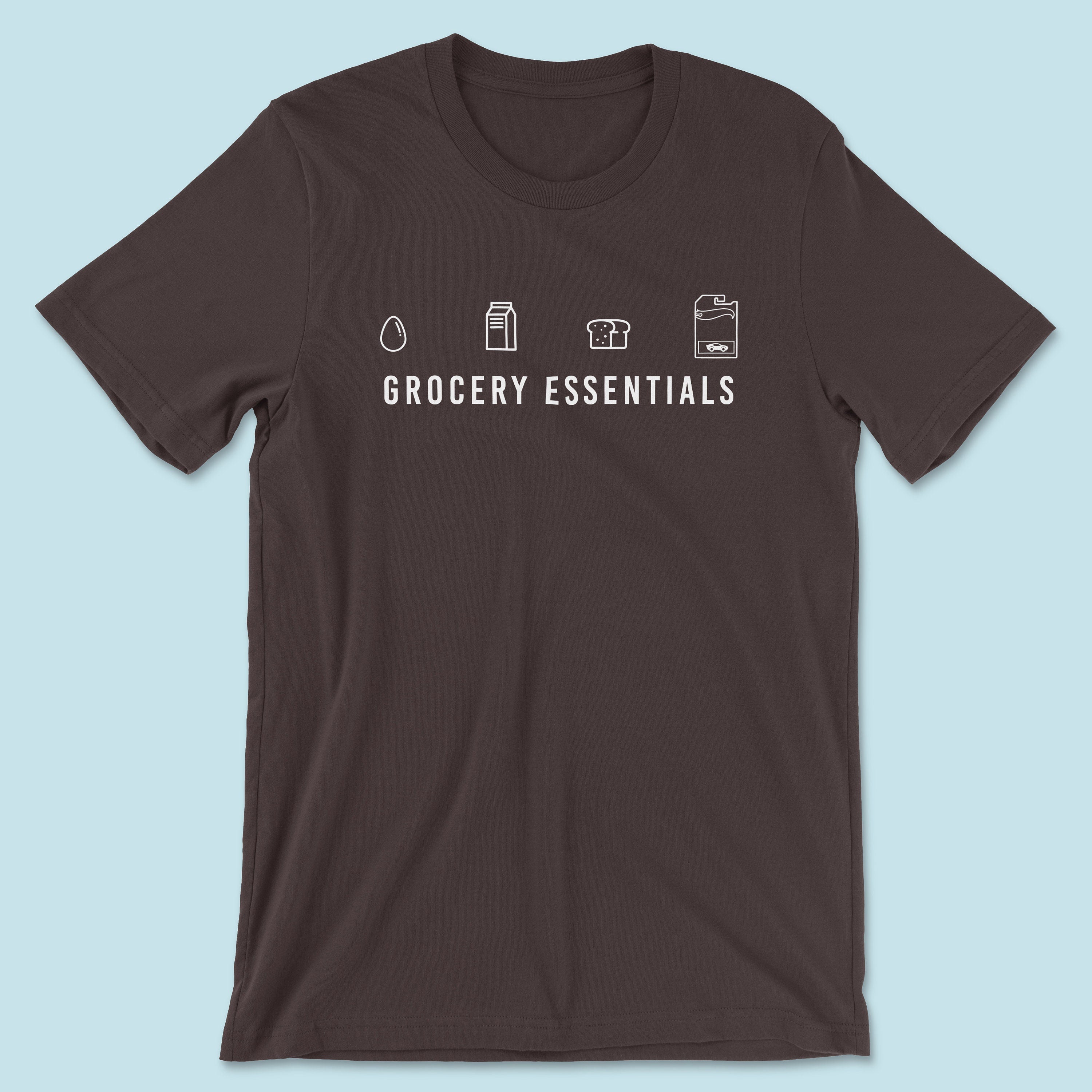 Grocery Essential Shirt, Diecast collector shirt, Toy car shirt, Model car shirt, Super Treasure Hunt with Hot Car with Rubber Wheels